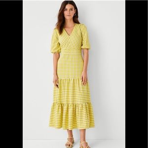 Gingham MIDI Dress
